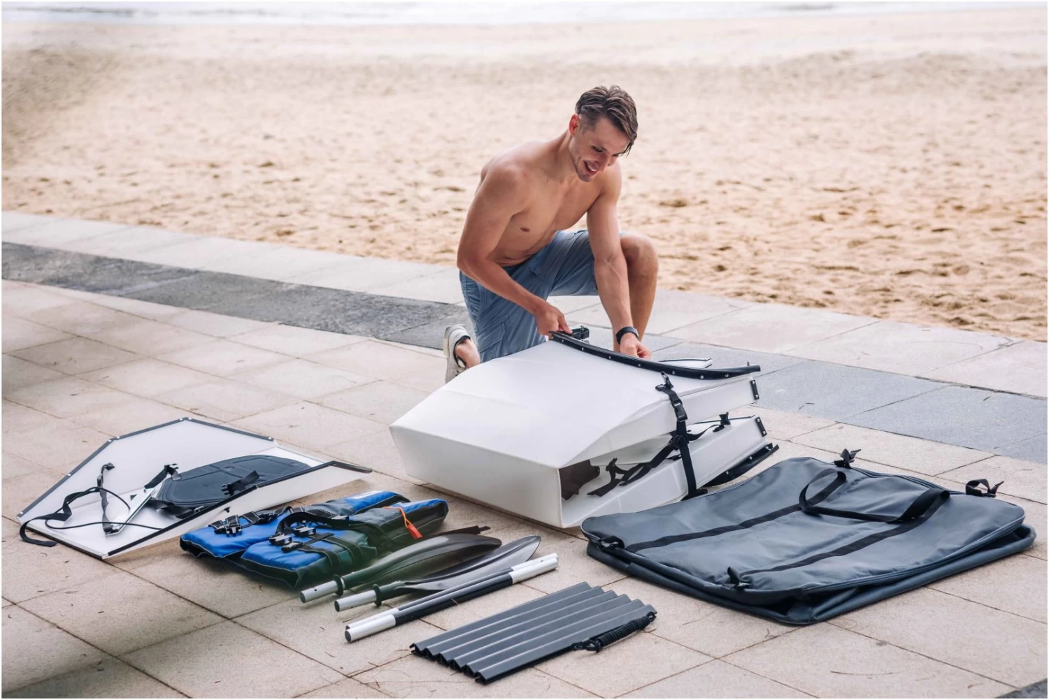 AirCanoe Foldable Kayak 3.9 4 AirCanoe Foldable Kayak 3.9 - Afbeelding 4