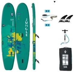 Aquatone Jungle 13'0 - SUP Only Green -Watersporten Verkoopwinkel aquatone jungle 13 0 sup only green 2
