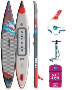 Aztron Meteor Race Pro 14'0" Red-White