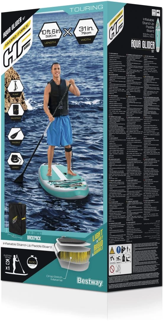 Bestway Hydro-Force Aqua Glider 10'6 Set 5 Bestway Hydro-Force Aqua Glider 10'6 Set - Afbeelding 5