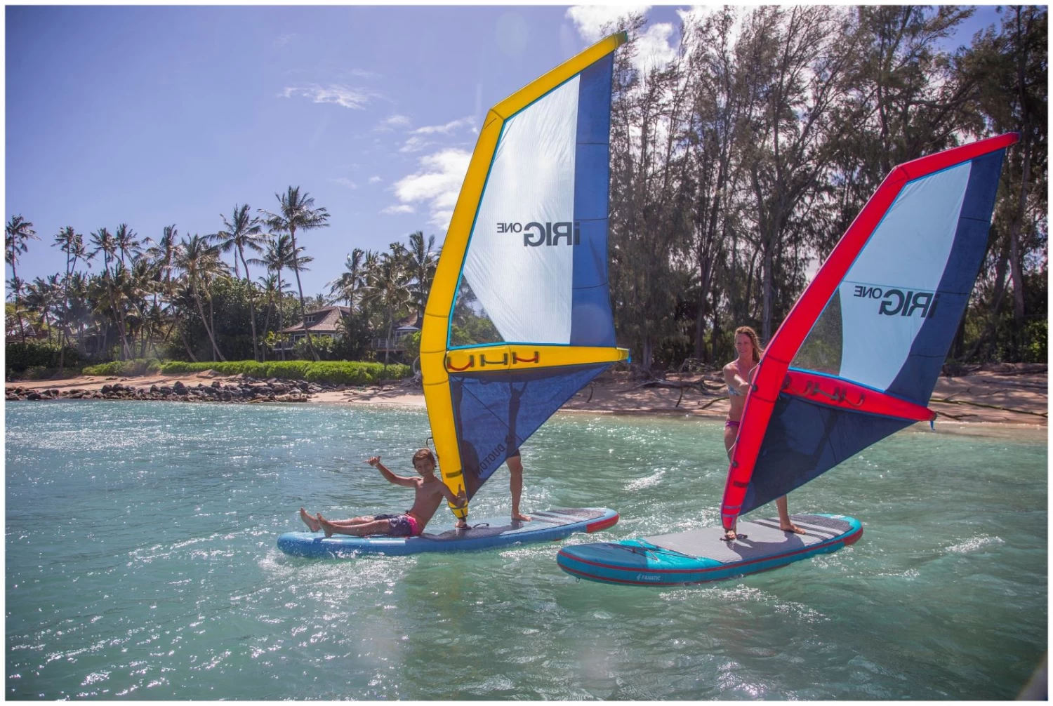 Duotone IRig One IInflatable Windsurf Sail S 2 Duotone IRig One IInflatable Windsurf Sail S - Afbeelding 2