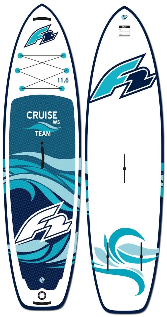 F2 I-SUP Cruise Team WS 11'6 Turquoise 1 F2 I-SUP Cruise Team WS 11'6 Turquoise