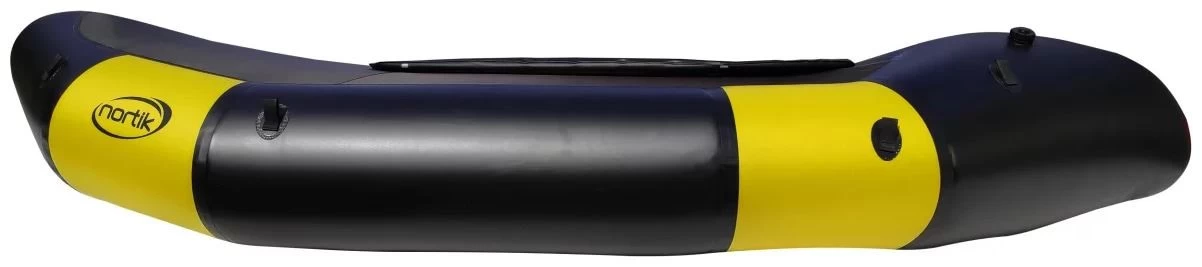 Nortik TrekRaft Expedition Met Afdekzeil Packraft Yellow-Black 3 Nortik TrekRaft Expedition Met Afdekzeil Packraft Yellow-Black - Afbeelding 3