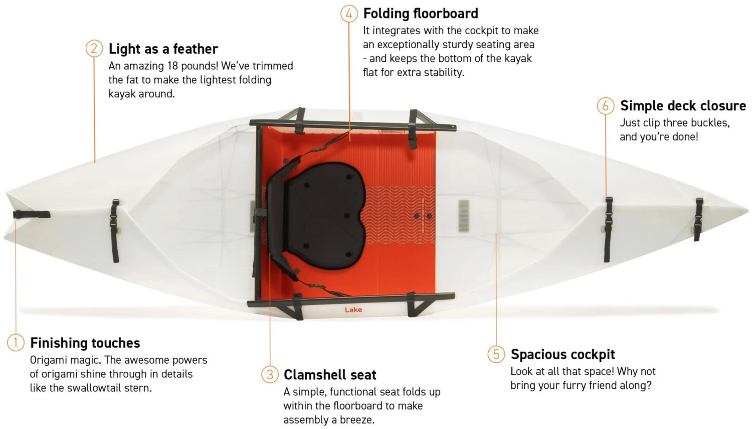 Oru Kayak Lake 3 Oru Kayak Lake - Afbeelding 3