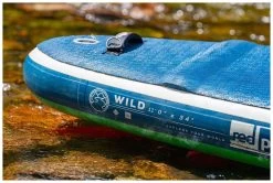 Red Paddle Co. Red Paddle Co 11'0 Wild MSL Inflatable SUP White-Teal-Dark Blue -Watersporten Verkoopwinkel red paddle co 11 0 wild msl inflatable sup white teal dark blue 5