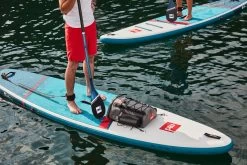 Red Paddle Co. Red Paddle Co 11'3 Sport MSL Inflatable SUP + Hybrid Tough Paddle White-Blue-Dark Blue -Watersporten Verkoopwinkel red paddle co 11 3 sport msl inflatable sup hybrid tough paddle white blue dark blue 9