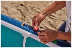 Red Paddle Co. Red Paddle Co 12'0 Compact MSL Inflatable SUP White-Teal-Dark Blue -Watersporten Verkoopwinkel red paddle co 12 0 compact msl inflatable sup white teal dark blue 5