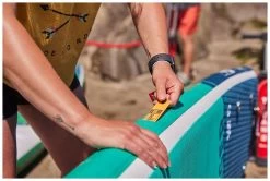 Red Paddle Co. Red Paddle Co 12'0 Voyager MSL Inflatable SUP + Hybrid Tough Paddle White-Teal-Dark Blue -Watersporten Verkoopwinkel red paddle co 12 0 voyager msl inflatable sup hybrid tough paddle white teal dark blue 4