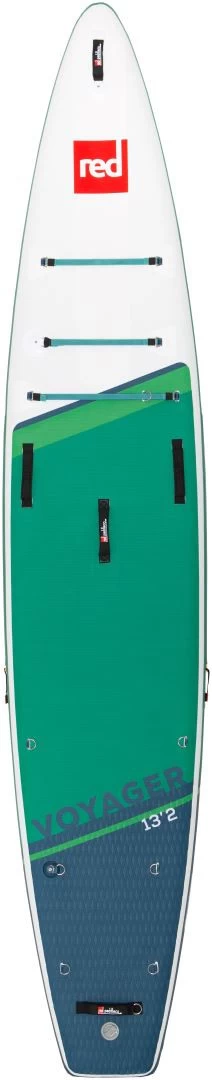 Red Paddle Co. Red Paddle Co 12'6 Voyager MSL Inflatable SUP White-Green-Dark Blue 3 Red Paddle Co. Red Paddle Co 12'6 Voyager MSL Inflatable SUP White-Green-Dark Blue - Afbeelding 3