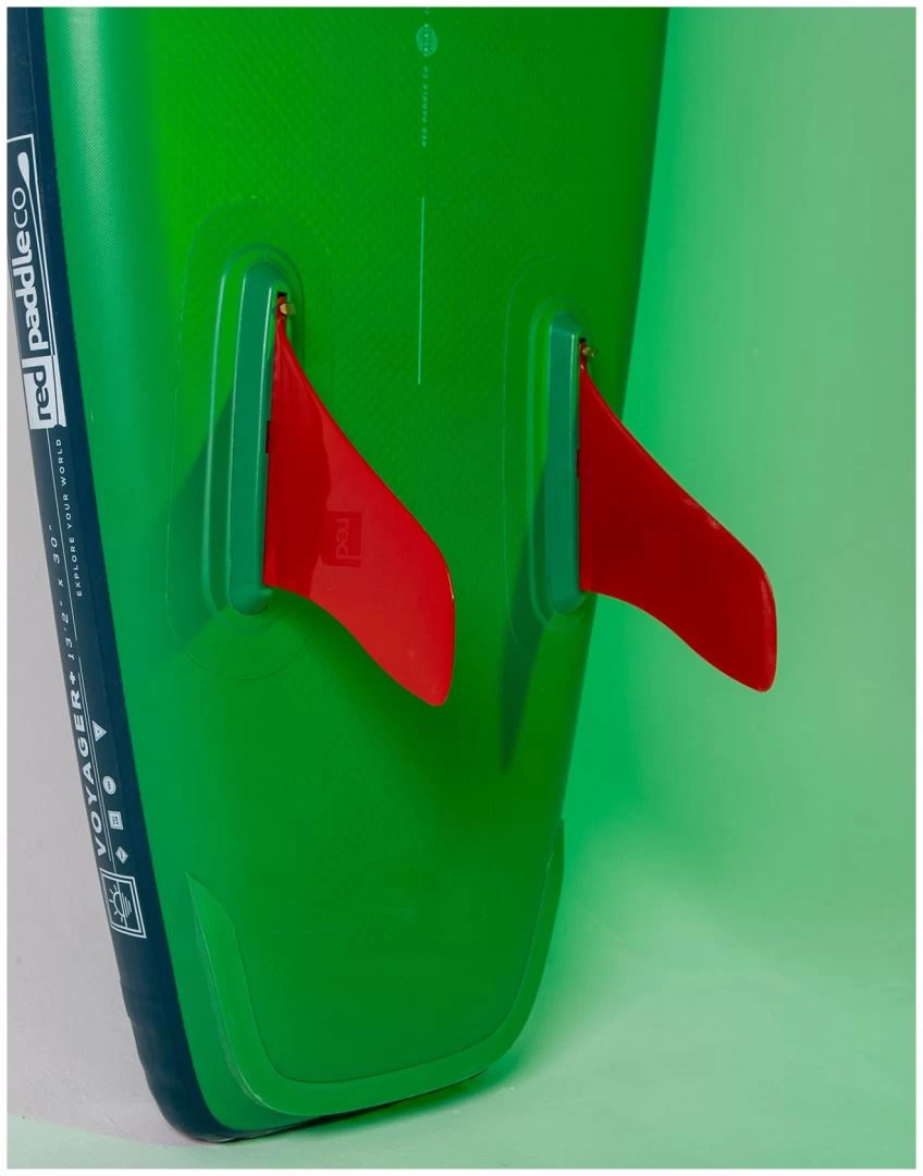 Red Paddle Co. Red Paddle Co 12'6 Voyager MSL Inflatable SUP White-Green-Dark Blue 6 Red Paddle Co. Red Paddle Co 12'6 Voyager MSL Inflatable SUP White-Green-Dark Blue - Afbeelding 6