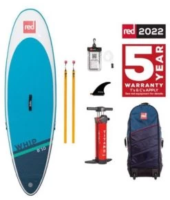 Red Paddle Co. Red Paddle Co 8'10 Whip MSL Inflatable SUP White-Blue-Dark Blue -Watersporten Verkoopwinkel red paddle co 8 10 whip msl inflatable sup white blue dark blue 4