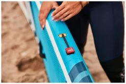 Red Paddle Co. Red Paddle Co 9'8 Ride MSL Inflatable SUP White-Blue-Dark Blue -Watersporten Verkoopwinkel red paddle co 9 8 ride msl inflatable sup white blue dark blue 7