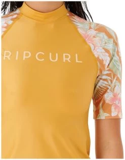 Rip Curl Always Summer UPF 50+ Shortsleeve Top Women's -Watersporten Verkoopwinkel rip curl always summer upf 50 shortsleeve top women s gold xs gold 3