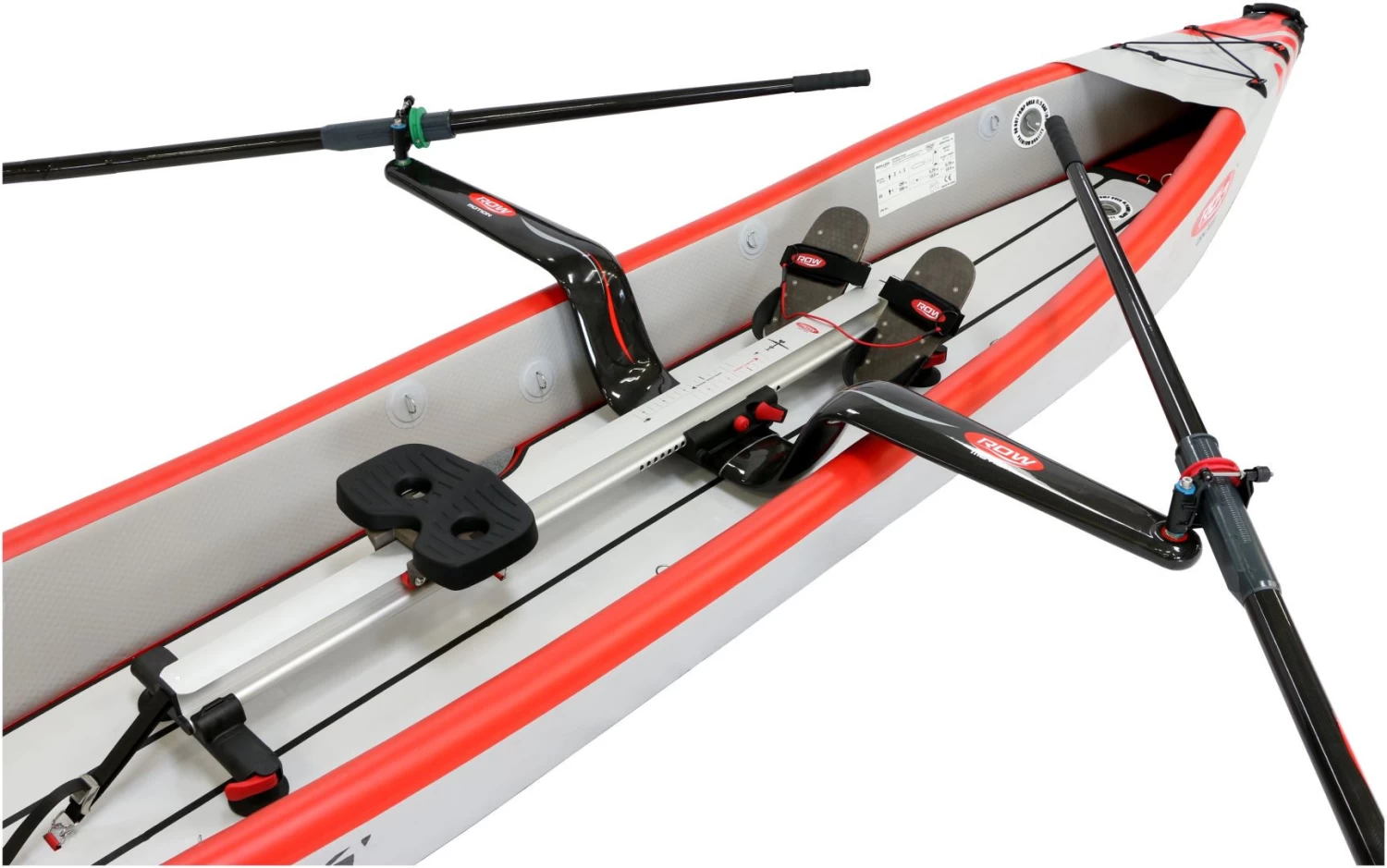 Row On Air RowMotion Yoke Deep + Airkayak 16' + 1P Deelbare Riemen 1 Row On Air RowMotion Yoke Deep + Airkayak 16' + 1P Deelbare Riemen